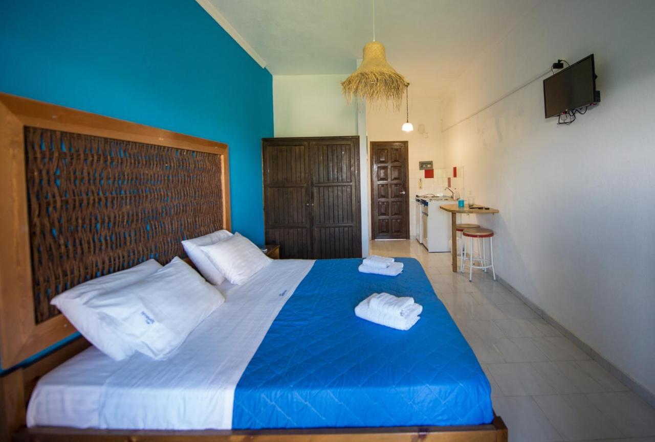 Villa Spyridoula Studios On The Beach Sidárion المظهر الخارجي الصورة
