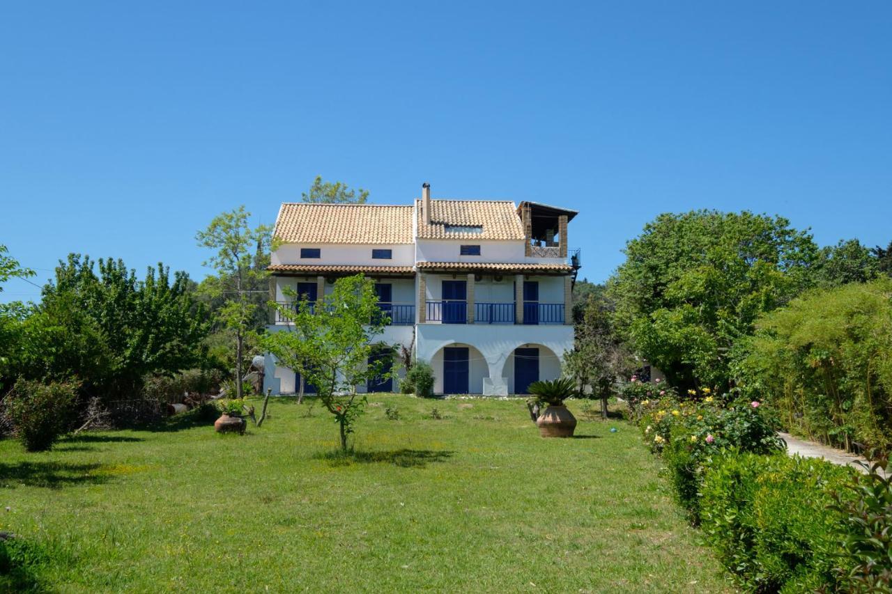 Villa Spyridoula Studios On The Beach Sidárion المظهر الخارجي الصورة