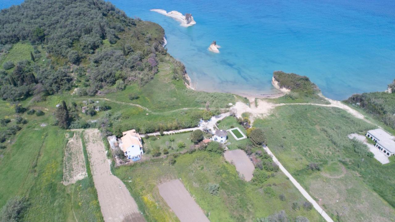 Villa Spyridoula Studios On The Beach Sidárion المظهر الخارجي الصورة