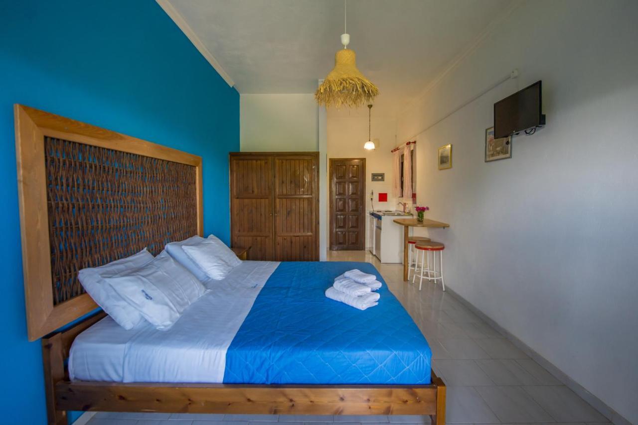 Villa Spyridoula Studios On The Beach Sidárion المظهر الخارجي الصورة