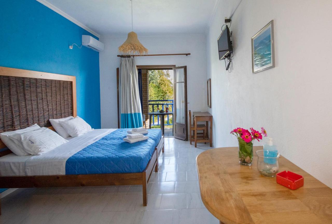 Villa Spyridoula Studios On The Beach Sidárion المظهر الخارجي الصورة