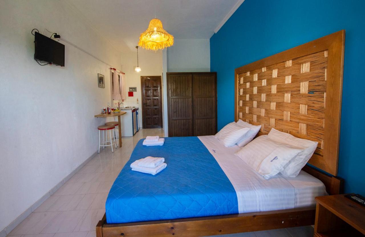 Villa Spyridoula Studios On The Beach Sidárion المظهر الخارجي الصورة