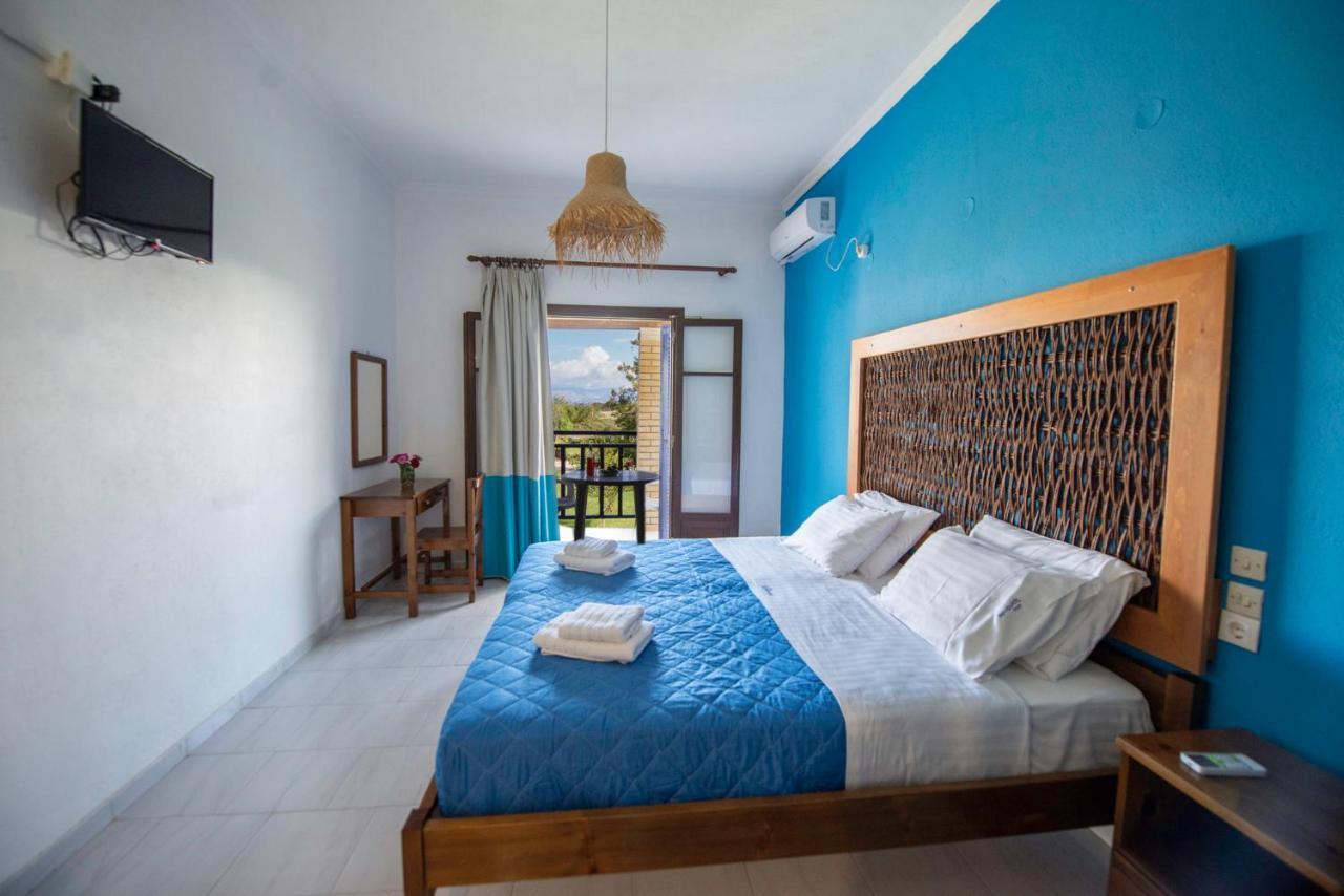 Villa Spyridoula Studios On The Beach Sidárion المظهر الخارجي الصورة