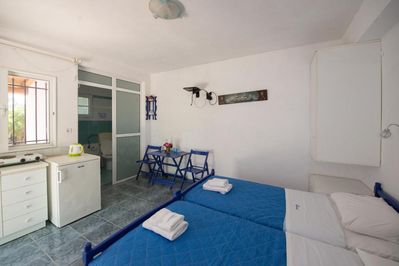 Villa Spyridoula Studios On The Beach Sidárion المظهر الخارجي الصورة