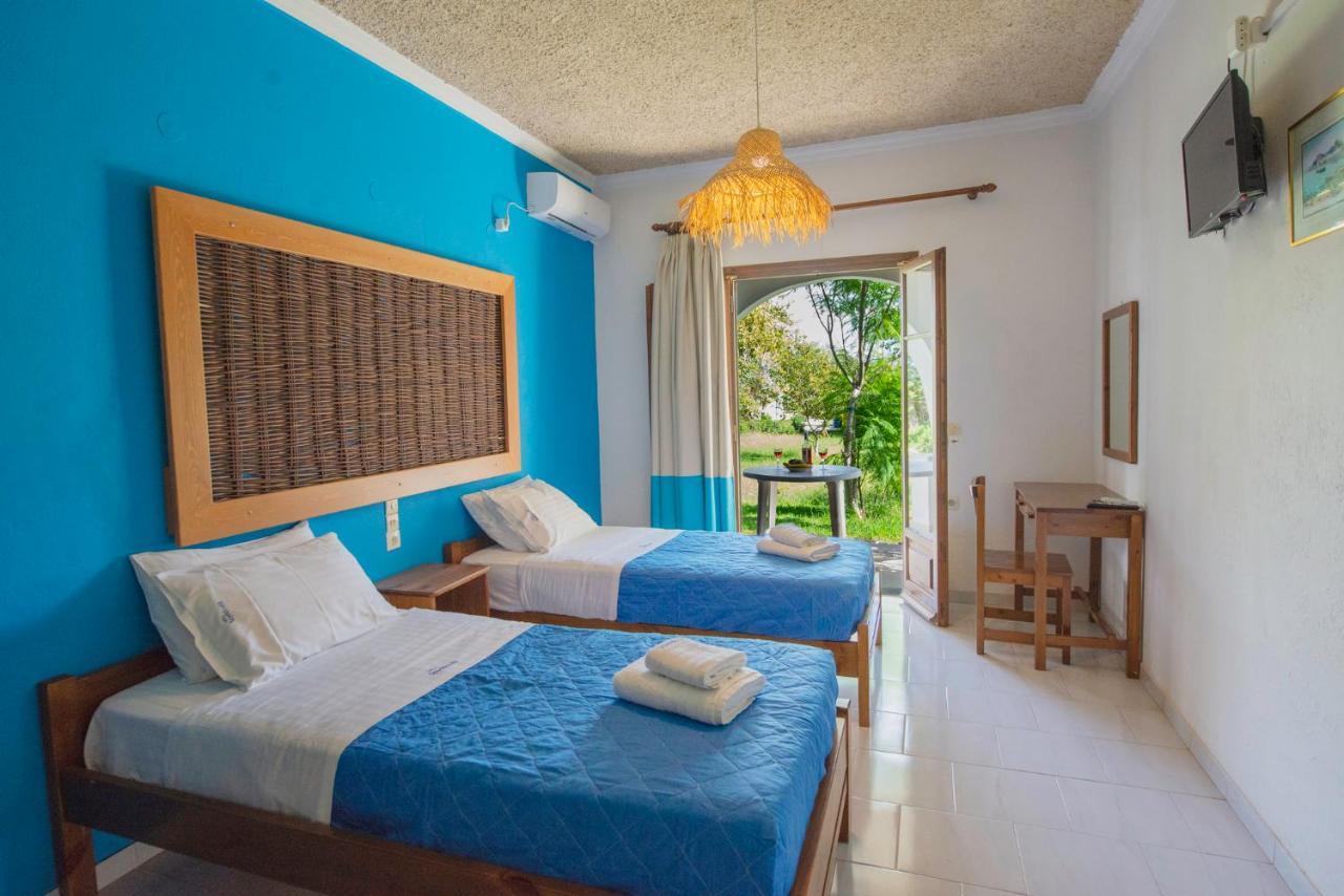 Villa Spyridoula Studios On The Beach Sidárion المظهر الخارجي الصورة