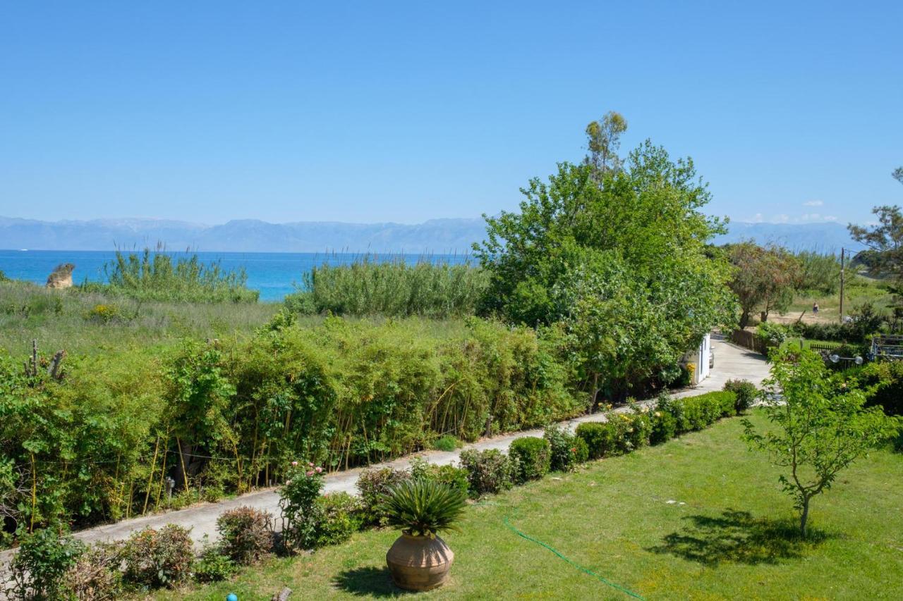 Villa Spyridoula Studios On The Beach Sidárion المظهر الخارجي الصورة
