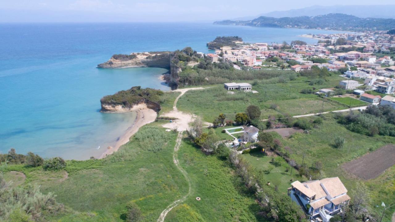 Villa Spyridoula Studios On The Beach Sidárion المظهر الخارجي الصورة
